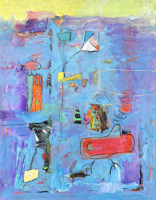 Fons marí  92 x 73 cm (P 25)-S Modern Painting
