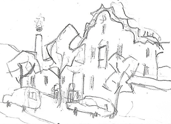 Carrer Olot. Parc Güell