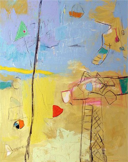 Next Summer   36.22x28.74 in / 92x73 cms (P 25) Modern Painting